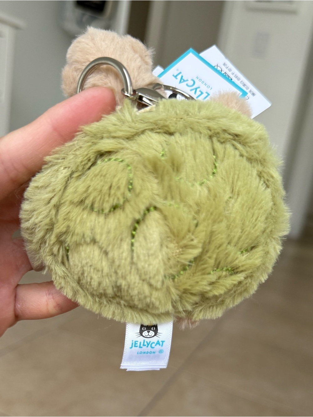 Jellycat Timmy the Turtle NWT Keychain Bag Charm - Picture 5 of 5